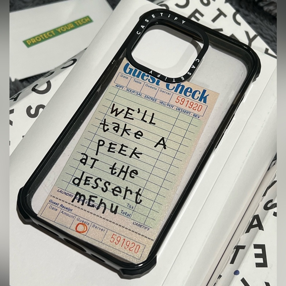Casetify Dessert Menu Case by Laundry Room Studios Ultra Impact - iPhone 13 Pro